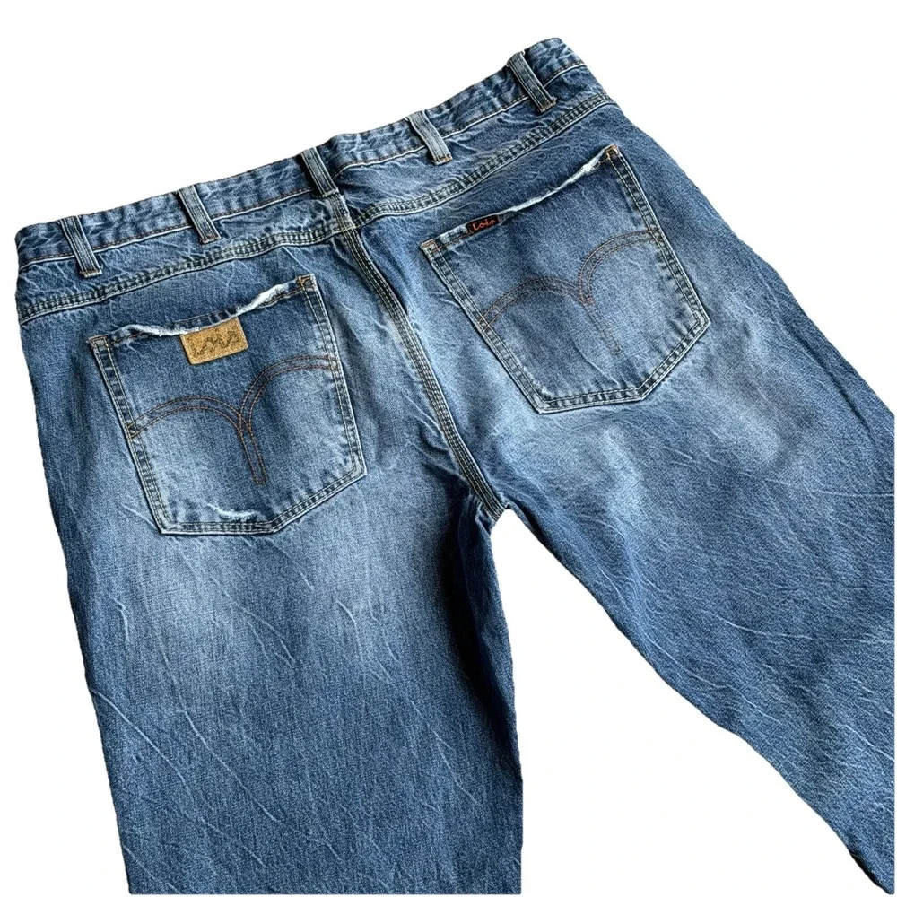 LOIS 'Barcelona' Straight Blue Jeans | W36 L34